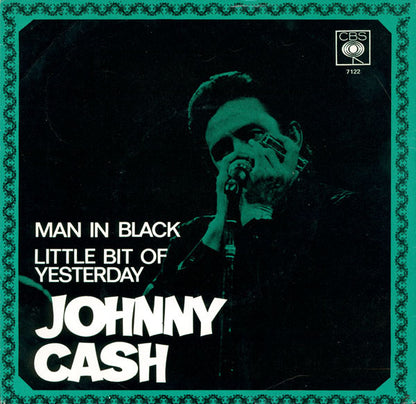 Johnny Cash : Man In Black (7")
