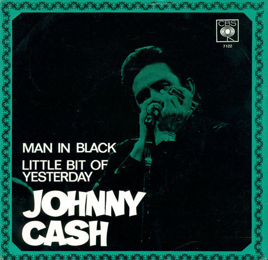 Johnny Cash : Man In Black (7")