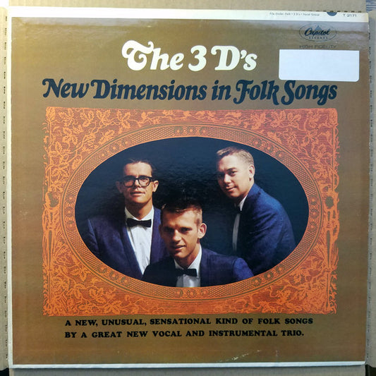 The Three D's (2) : New Dimensions In Folk Songs (LP)