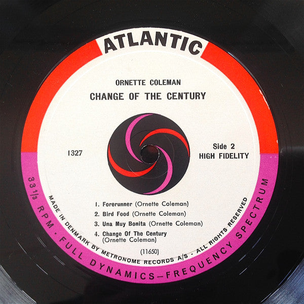 Ornette Coleman : Change Of The Century (LP, Album, Mono)