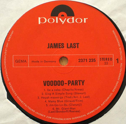 James Last : Voodoo-Party (LP, Album, Tah)