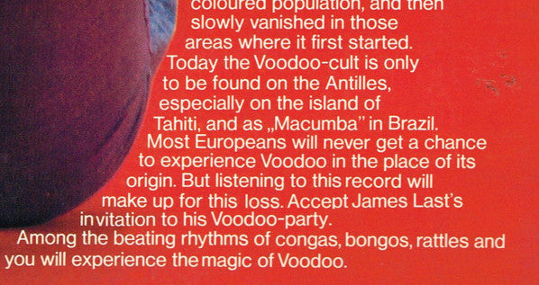 James Last : Voodoo-Party (LP, Album, Tah)