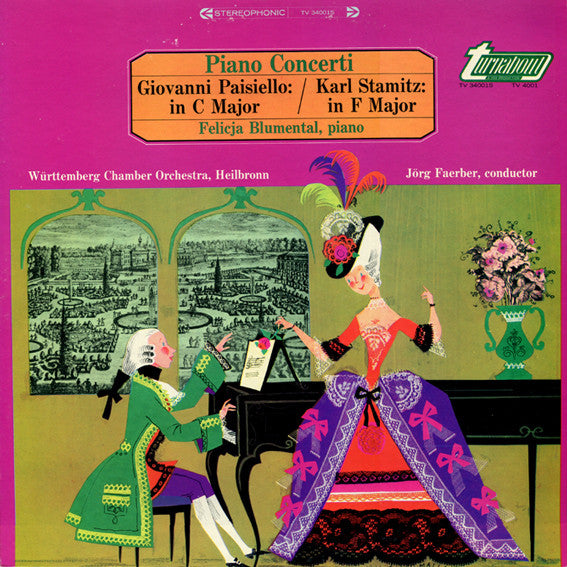 Giovanni Paisiello / Carl Stamitz, Felicja Blumental : Piano Concerti (LP, Album)