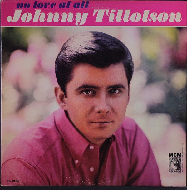 Johnny Tillotson : No Love At All (LP, Album, Mono)