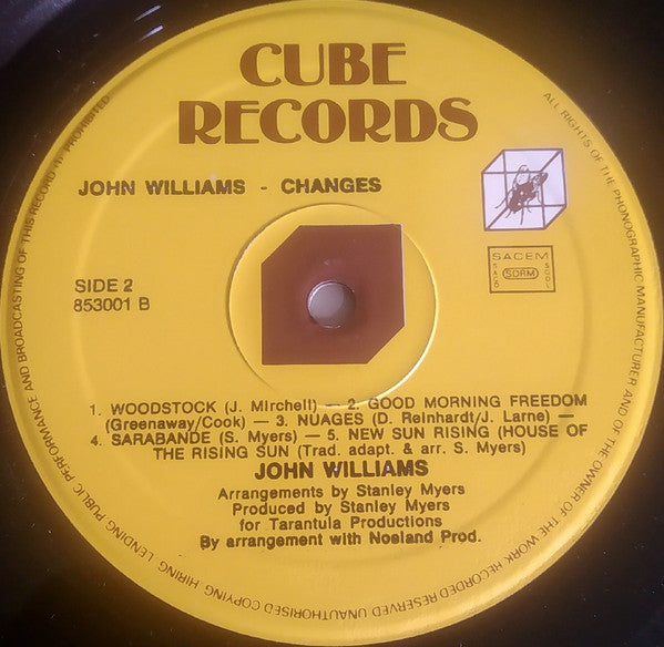 John Williams (7) : Changes (LP, Album)