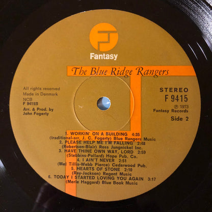 Blue Ridge Rangers : Blue Ridge Rangers (LP, Album)