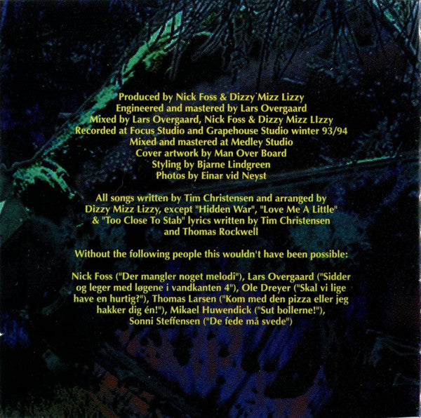 Dizzy Mizz Lizzy : Dizzy Mizz Lizzy (CD, Album)