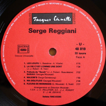 Serge Reggiani : Album N° 2 - Bobino (LP, Album, Mono, Gat)