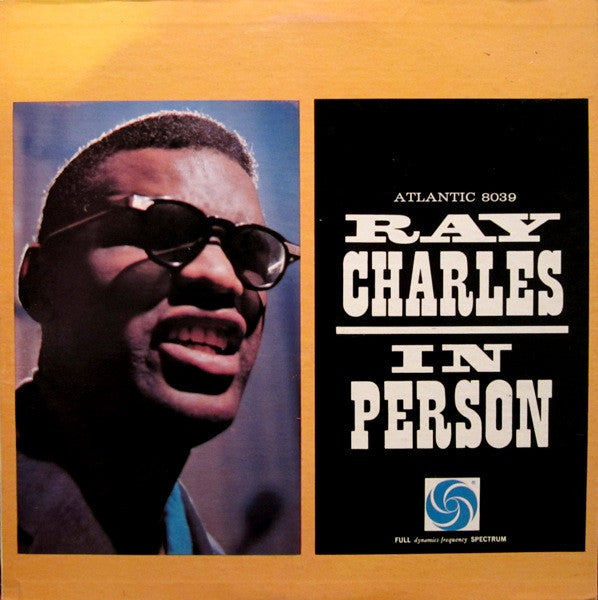 Ray Charles : Ray Charles In Person (LP, Album, Mono, RE, MGM)