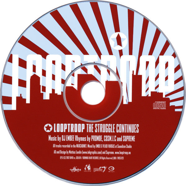 Looptroop (2) : The Struggle Continues (CD, Album)