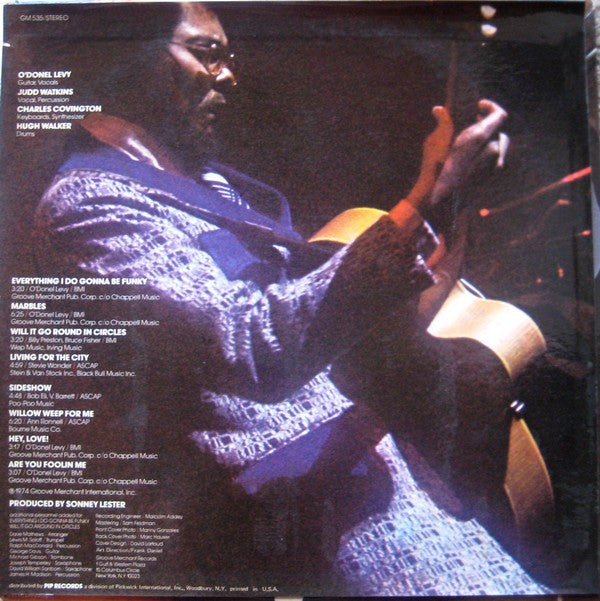 O'Donel Levy : Everything I Do Gonna Be Funky (LP, Album)