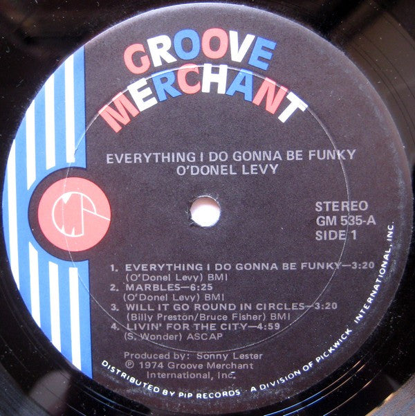 O'Donel Levy : Everything I Do Gonna Be Funky (LP, Album)