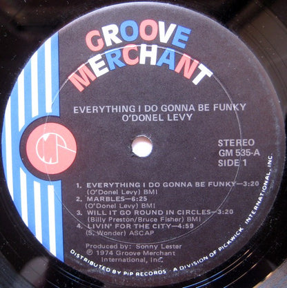O'Donel Levy : Everything I Do Gonna Be Funky (LP, Album)
