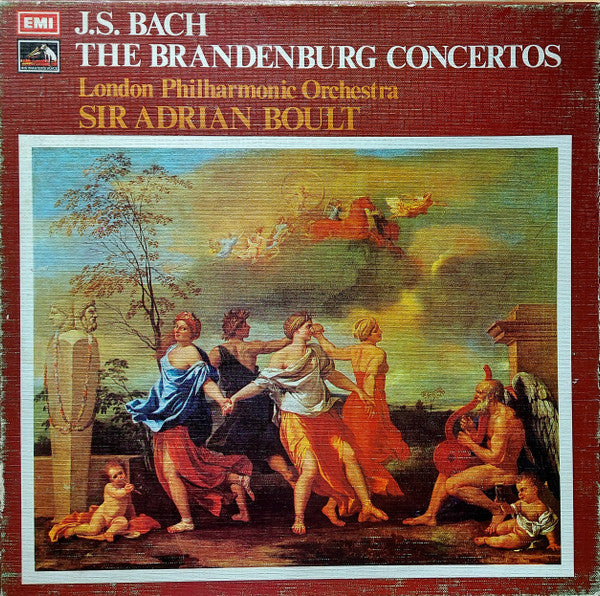 Johann Sebastian Bach, London Philharmonic Orchestra, Sir Adrian Boult : The Brandenburg Concertos (Box + 2xLP, Album)