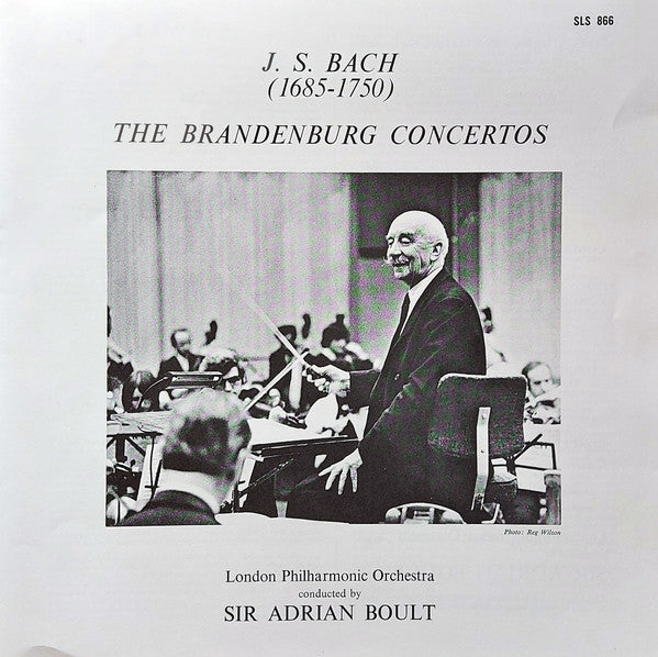 Johann Sebastian Bach, London Philharmonic Orchestra, Sir Adrian Boult : The Brandenburg Concertos (Box + 2xLP, Album)