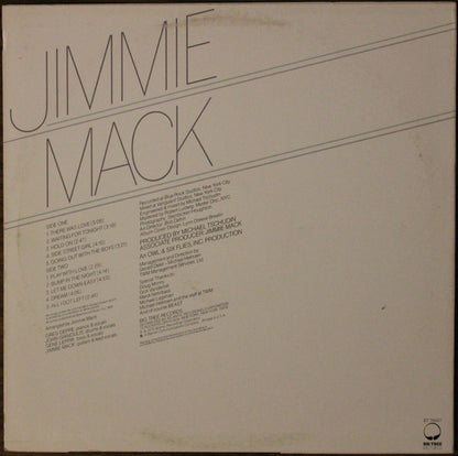 Jimmie Mack : Jimmie Mack (LP, Album, Ric)