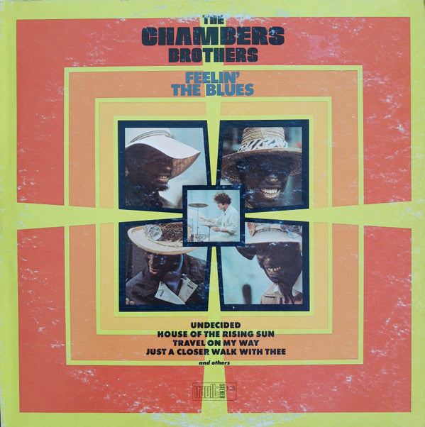 The Chambers Brothers : Feelin' The Blues (LP, Album)