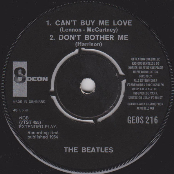 The Beatles : Can't Buy Me Love  (7", EP)