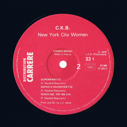 C.K.B. : New York City Women (LP)