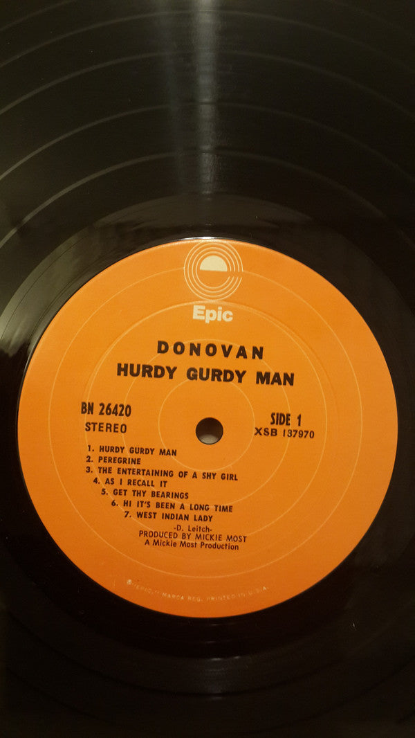 Donovan : The Hurdy Gurdy Man (LP, Album, RE, Ter)