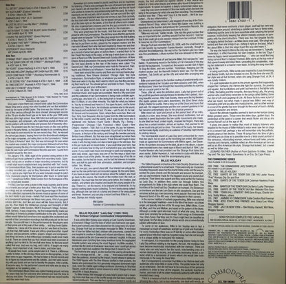 Billie Holiday : "Lady Day" (1939-1944) The Sixteen Original Commodore Interpretations (LP, Comp, Mono, RE)