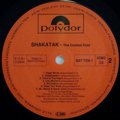 Shakatak : The Coolest Cuts (LP, Comp, Gat + 12", EP)