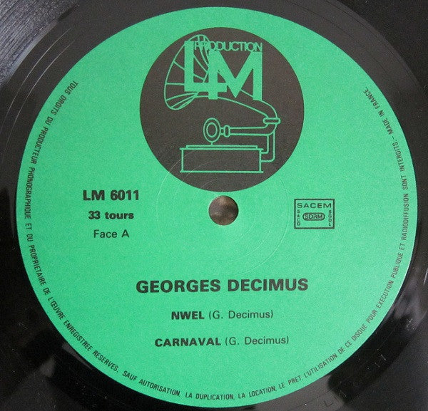 Georges Decimus Avec Kassav' : Georges Decimus Avec Kassav' Cie (LP, Album)