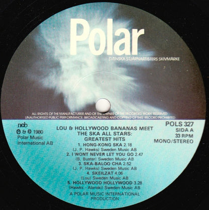Lou & The Hollywood Bananas Meet The Ska-All-Stars : Lou & Hollywood Bananas Meet The Ska-All-Stars Greatest Hits (LP)