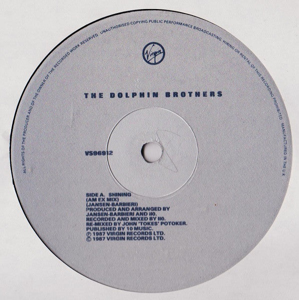 The Dolphin Brothers : Shining (Am Ex Mix) (12", Single)