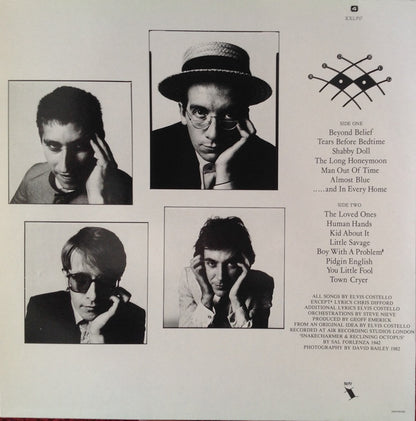 Elvis Costello & The Attractions : Imperial Bedroom (LP, Album)