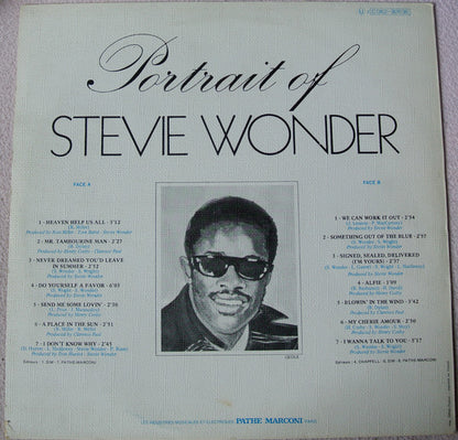 Stevie Wonder : Portrait Of Stevie Wonder (LP, Comp)