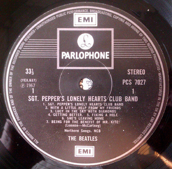 The Beatles : Sgt. Pepper's Lonely Hearts Club Band (LP, Album, RE, Gat)