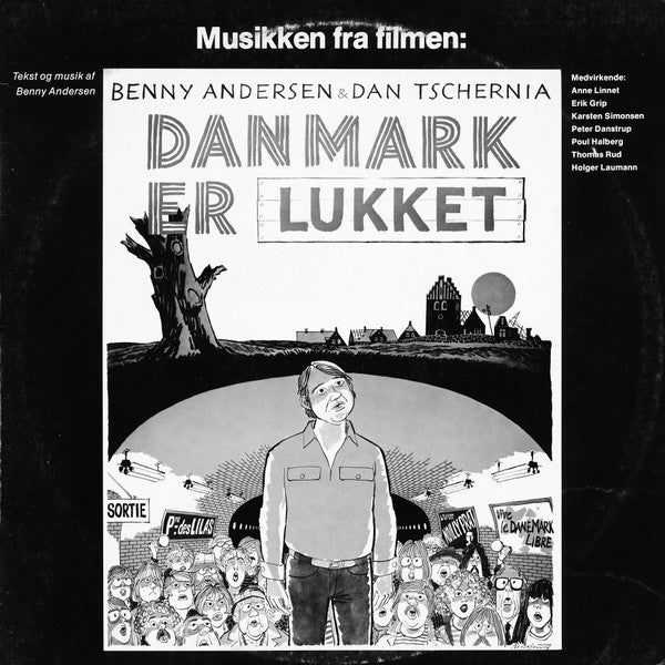 Benny Andersen : Musikken Fra Filmen: Danmark Er Lukket (LP, Album)