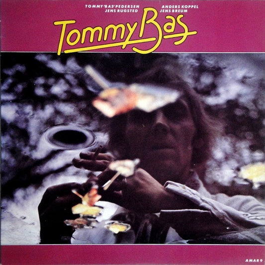 Tommy "Bas" Pedersen : Tommy Bas (LP, Album, Red)