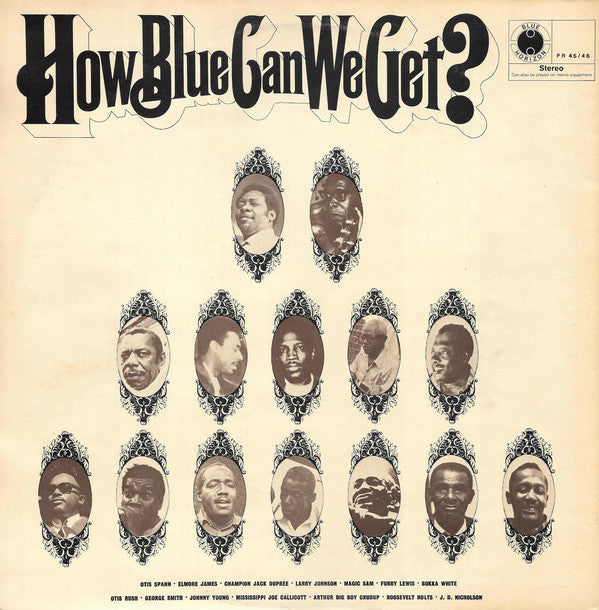 Various : How Blue Can We Get? (2xLP, Comp)