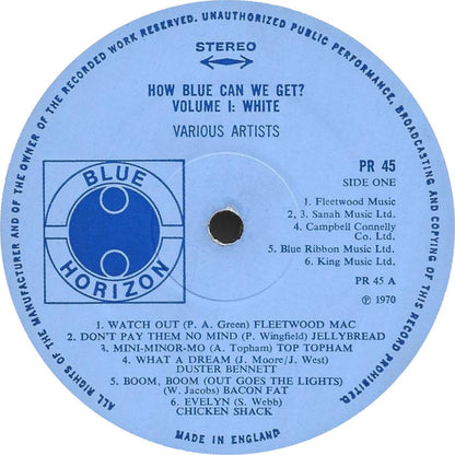 Various : How Blue Can We Get? (2xLP, Comp)