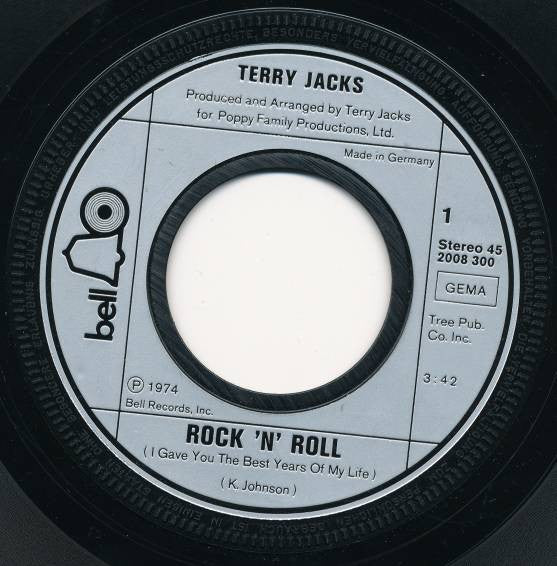 Terry Jacks : Rock'n' Roll  (7", Single)