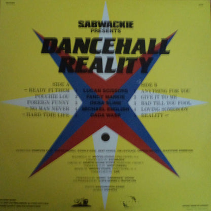 Various : Sabwackie Presents Dancehall Reality (LP, Comp)