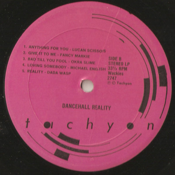 Various : Sabwackie Presents Dancehall Reality (LP, Comp)