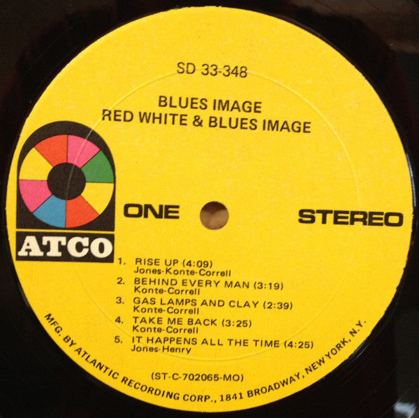 Blues Image : Red White & Blues Image (LP, Album, MO)