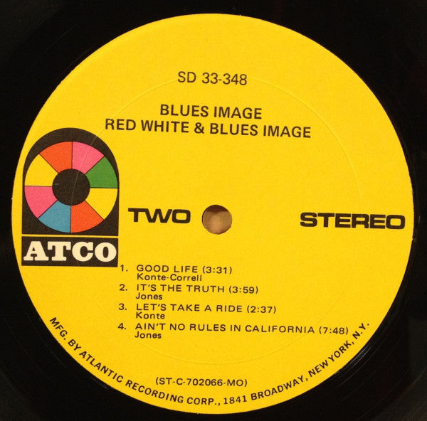 Blues Image : Red White & Blues Image (LP, Album, MO)