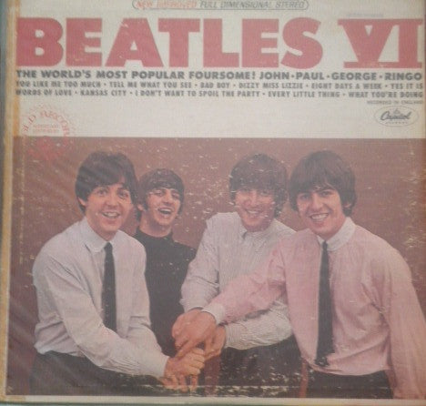 The Beatles : Beatles VI (LP, Album, RE)