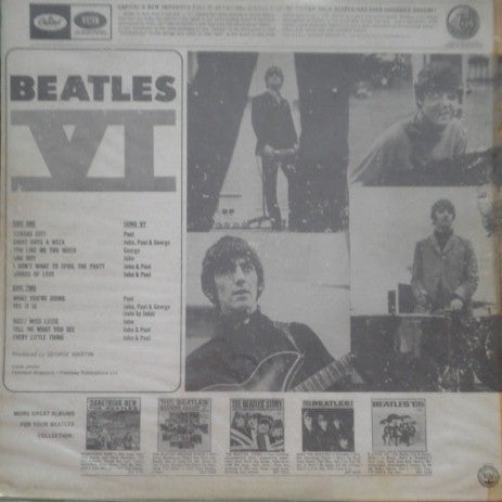 The Beatles : Beatles VI (LP, Album, RE)