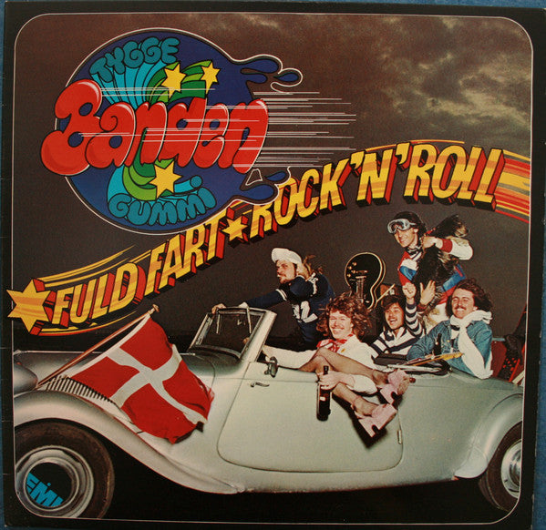 Tyggegummibanden : Fuld Fart - Rock'N'Roll (LP, Album)