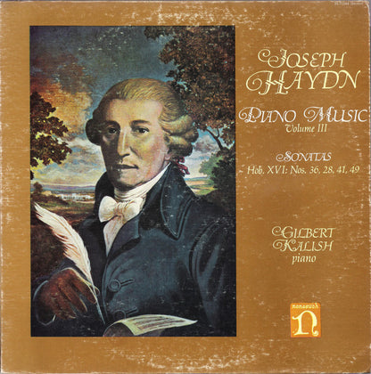 Joseph Haydn - Gilbert Kalish : Piano Music, Volume III (Sonatas, Hob. XVI: Nos. 36, 28, 41, 49) (LP)