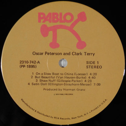 Oscar Peterson & Clark Terry : Oscar Peterson & Clark Terry (LP, Album, Ind)