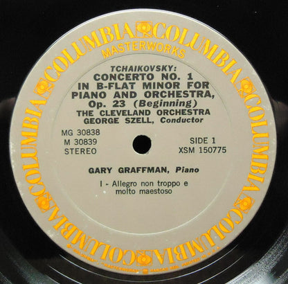 Gary Graffman ♦ Eugene Ormandy ♦ George Szell, The Philadelphia Orchestra ♦ The Cleveland Orchestra - Pyotr Ilyich Tchaikovsky : The Three Tchaikovsky Piano Concertos (2xLP, Comp, Pit)