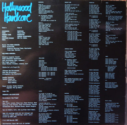 Hollywood Hardcore : Hollywood Hardcore (LP, Album)