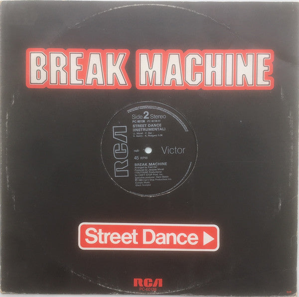 Break Machine : Street Dance (12")