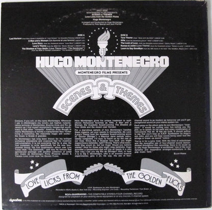 Hugo Montenegro : Scenes & Themes (LP, Album, Quad)